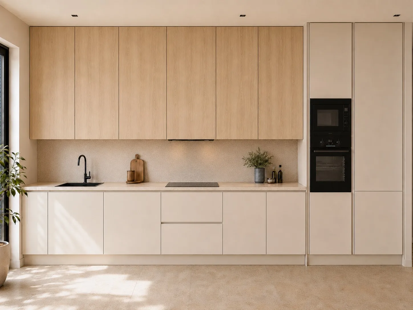 Cocina instalada en una vivienda de Mallorca